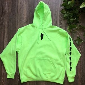 Billie Eillish Hoodie Small